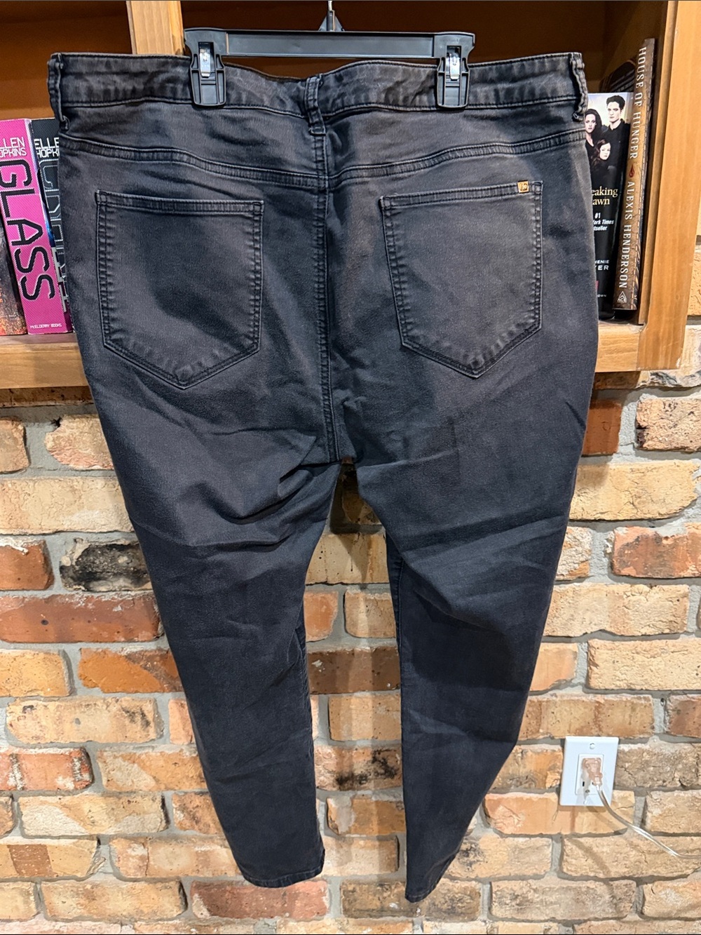 Women’s Jennifer Lopez Black Slim Jeans Sz 16 - Picture 3 of 3
